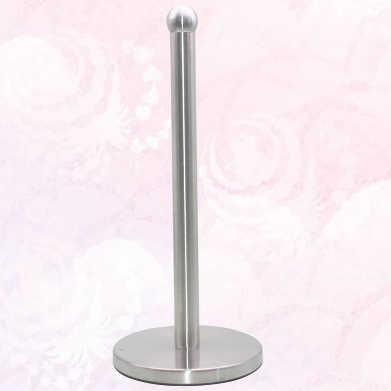 2pcs Stainless Steel Towel Disposable Towel Rack Bathroom Towel Holder Home Storage Holder for Home Salon Bathroom ( ) - Image 1