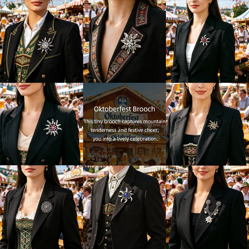 بروش زهرة الأقحوان لمهرجان أكتوبر عتيق - Image 3