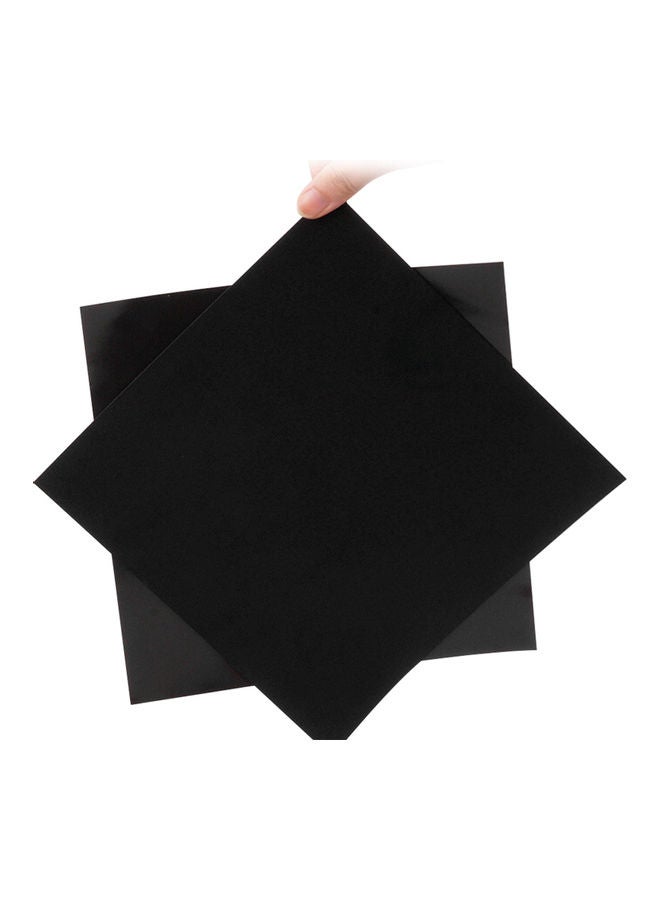 NIBEMINENT Build Plate Print Bed Tape Sheet For 3D Printer Black  - Image 4