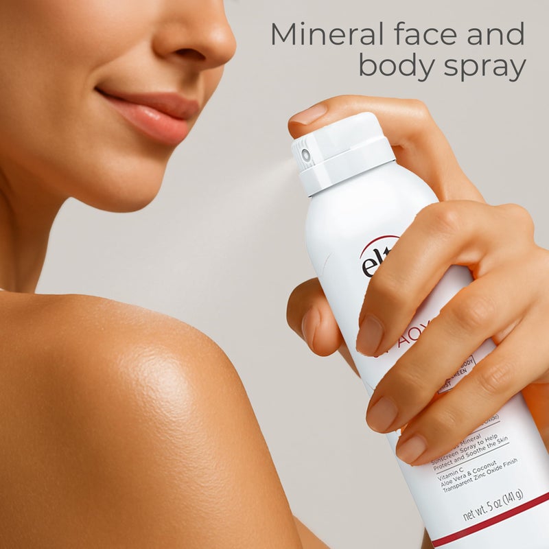 EltaMD UV AOX Mist Mineral Sunscreen Spray SPF 40, Broad Spectrum Face and Body Sunscreen with Zinc Oxide, 100% Mineral Active, Hydration Boost with Antioxidants, Moisturizer with SPF 40, 5 oz - Image 4