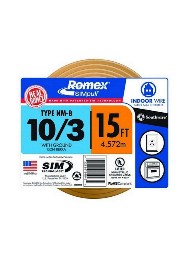 Southwire Southwire 63948427 Non-metallic Wire With Ground 