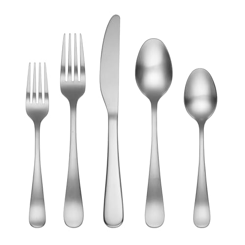 Cambridge Silversmiths Rhiannon Satin 45-Piece Flatware Set - Image 1
