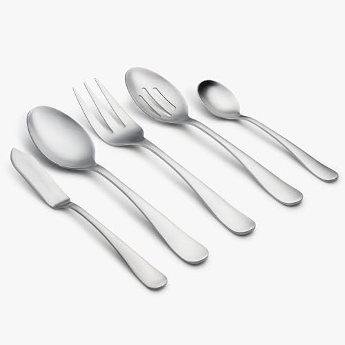 Cambridge Silversmiths Rhiannon Satin 45-Piece Flatware Set - Image 4