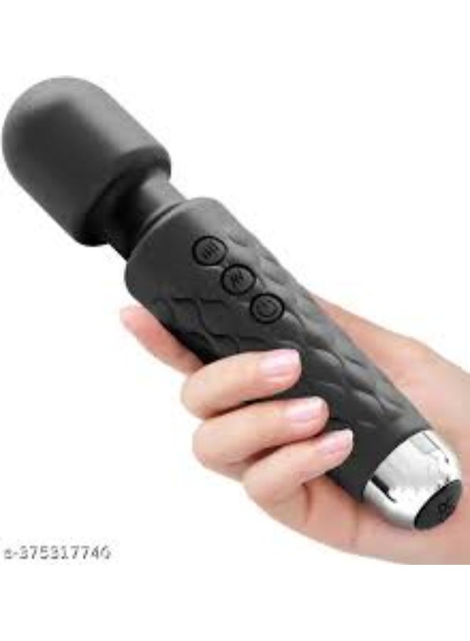 جهاز تدليك كهربائي للجسم قابل للشحن -  مثالي لآلام الظهر والساق واليد والتعافي الرياضي - يساعد على التخلص من التوتر بشكل سحري - Image 1