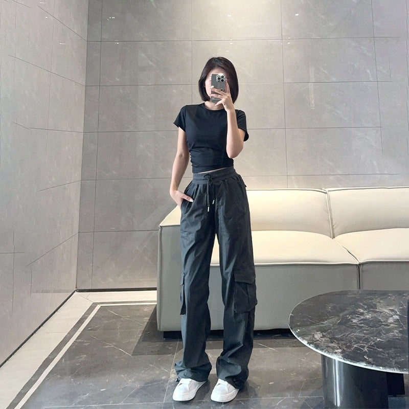Women's Quick-Dry Waterproof Cargo Pants Straight Leg - Image 2