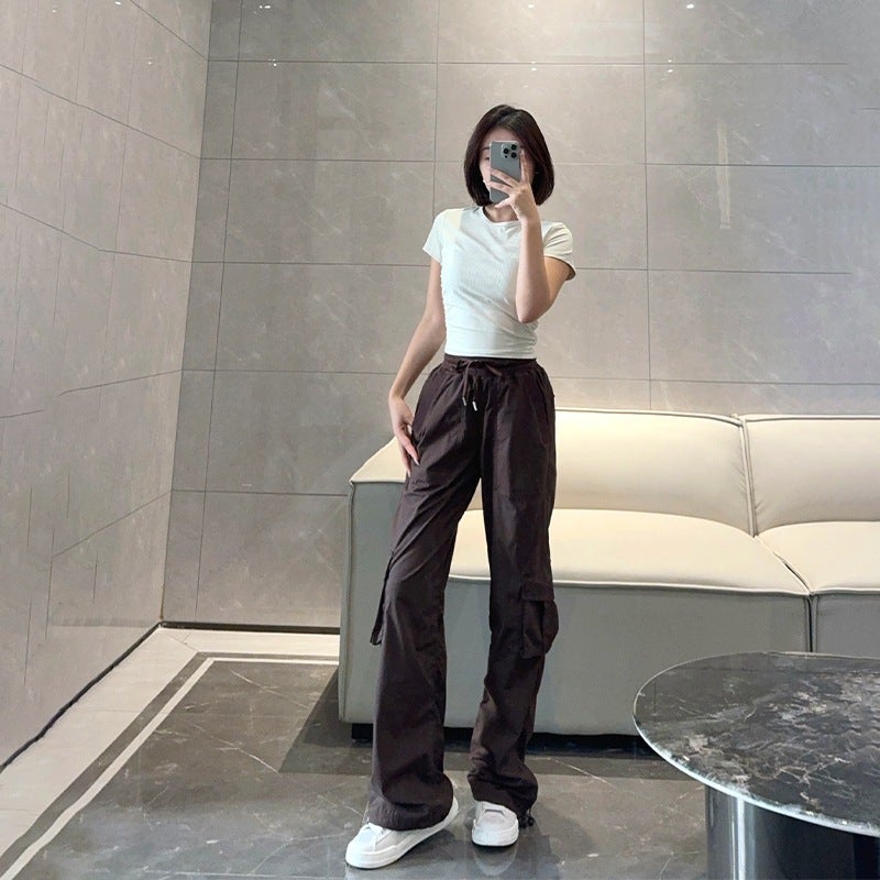 Women's Quick-Dry Waterproof Cargo Pants Straight Leg - Image 3
