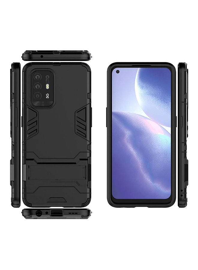 Case For Oppo Reno 5Z 5G Case For Oppo F19 Pro Black - Image 2