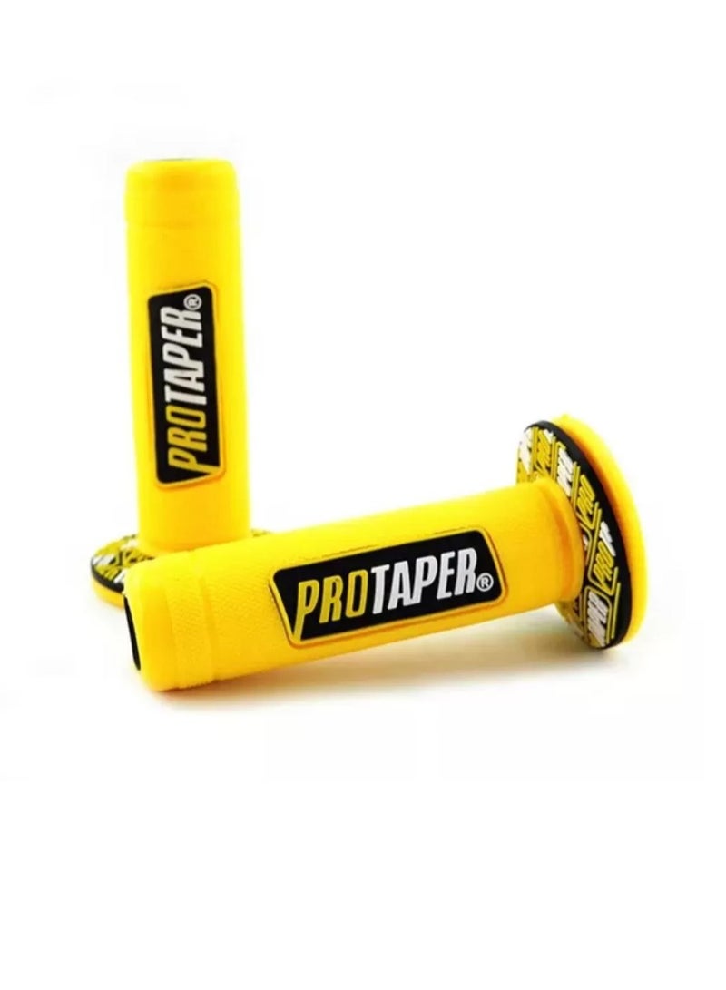Pro Tapes قبضة مقود دراجة نارية بروتابر باللون الأصفر - HP S055 - Image 3