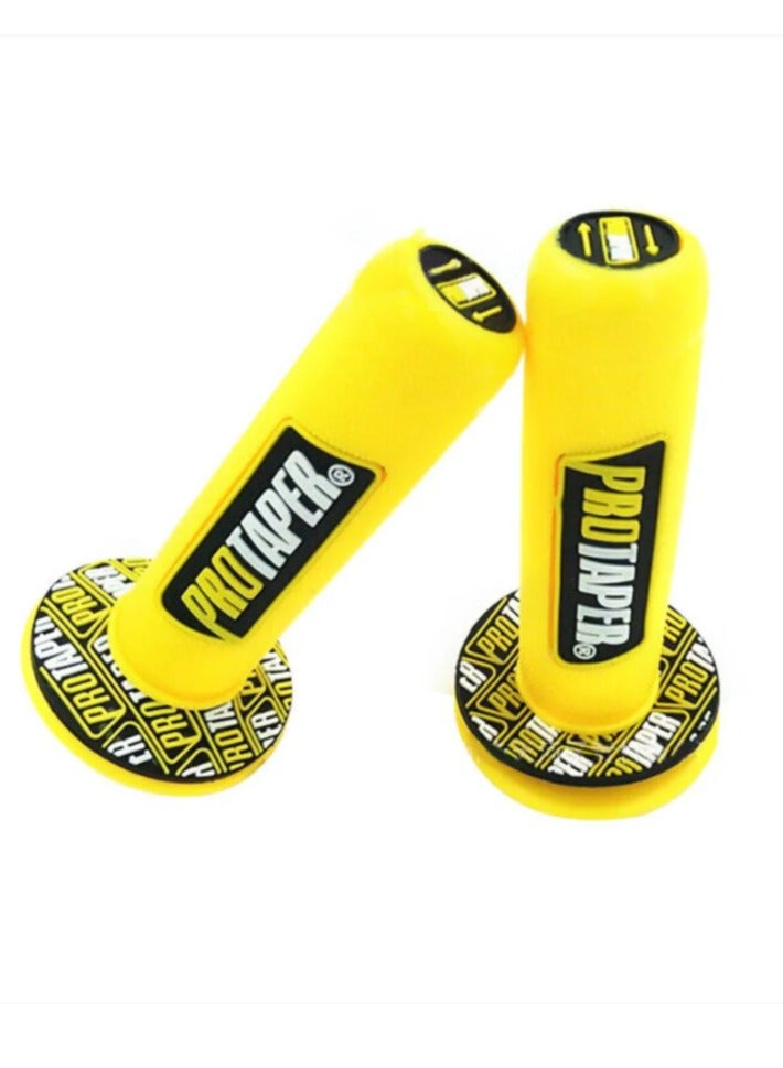 Pro Tapes قبضة مقود دراجة نارية بروتابر باللون الأصفر - HP S055 - Image 4