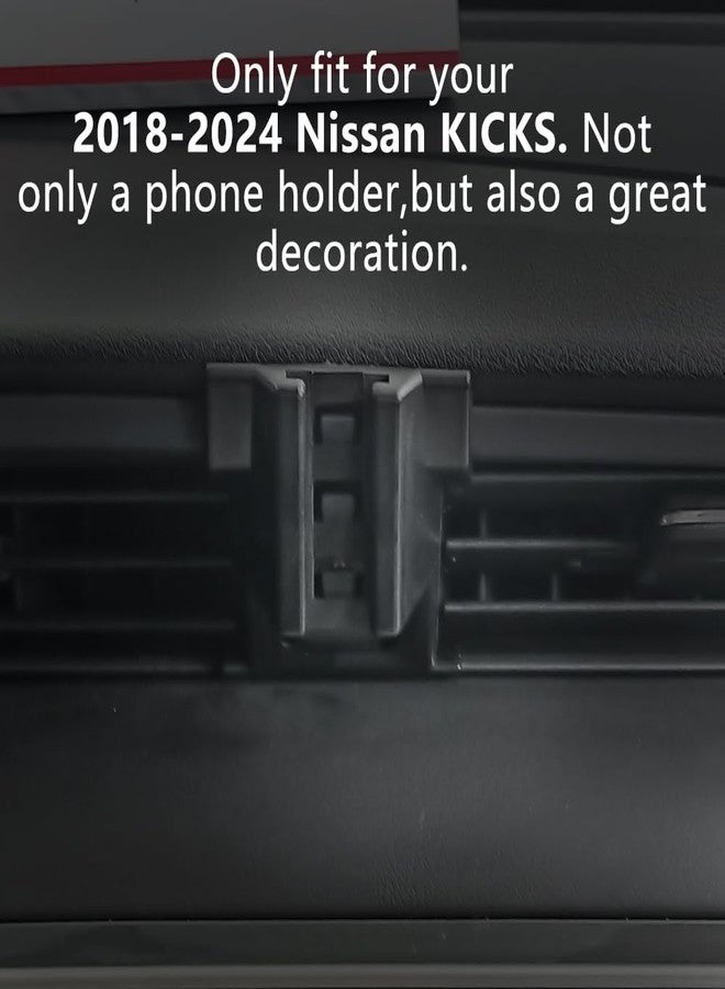 CLEC حامل هاتف سيارة CLEC مناسب لحامل الهاتف المغناطيسي Magsafe لسيارة نيسان كيكز 2018-2024، قابل للتعديل لفتحة التهوية للسيارة لهواتف iPhone 17/16/15/14/13/12 مع غلاف Magsafe لجميع الهواتف - Image 5