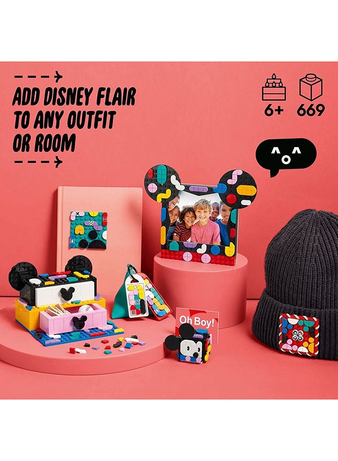 LEGO Dots Mickey Mouse And Minnie Mouse Back-To-School Project Box
