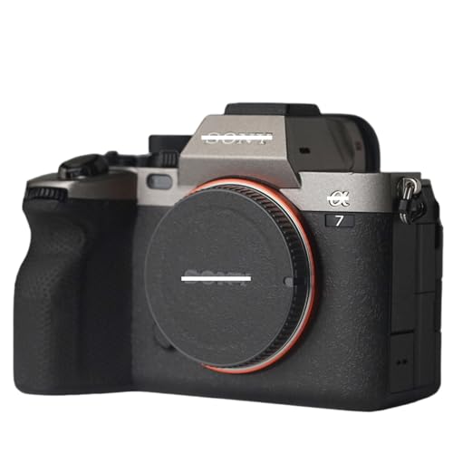 DBZZ α7IV Anti-Scratch Cover Skin ，Sticker Protector Film Anti-Wear Camera Body Cover for Sony Alpha 7 IV (ILCE-7M4/α 7 IV) (Titanium and Frosted Black) - Image 1