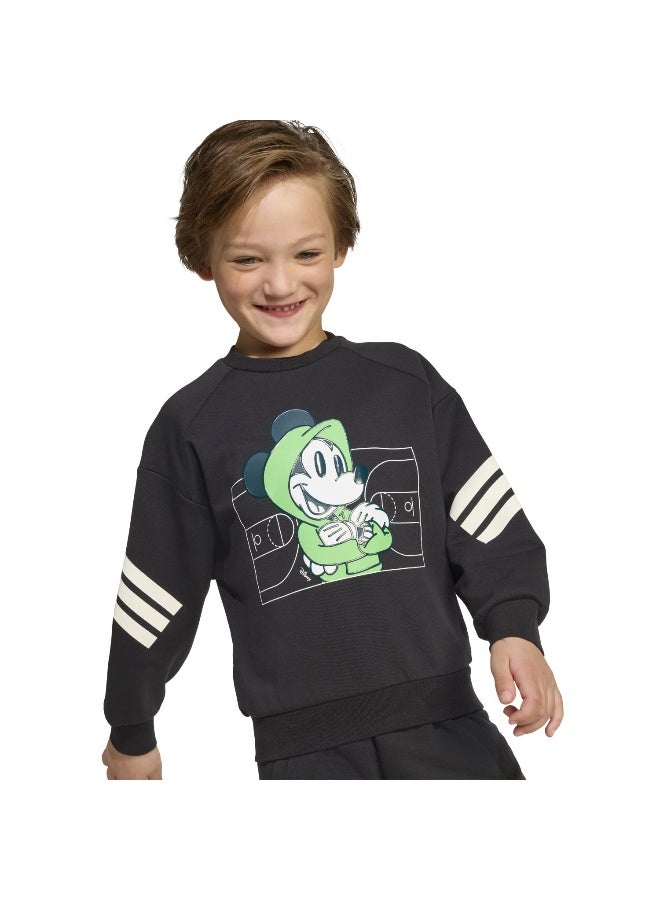 Adidas Lk Dy Mm Swt Black Training Sweatshirts For Kids 18-24M - Image 5