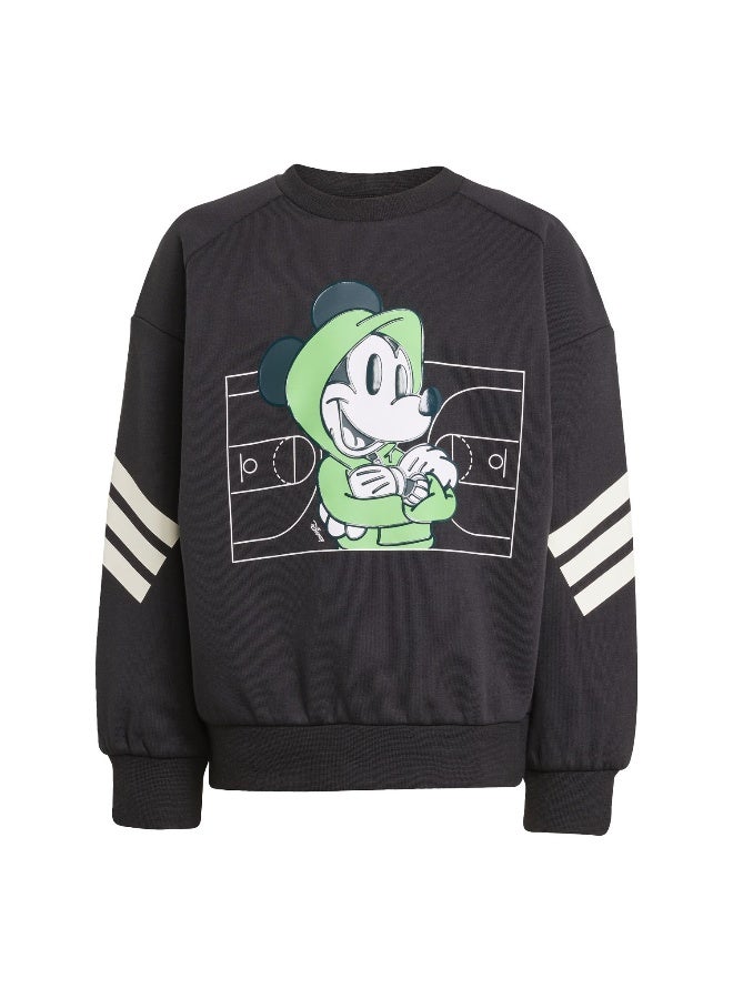 Adidas Lk Dy Mm Swt Black Training Sweatshirts For Kids 18-24M - Image 1