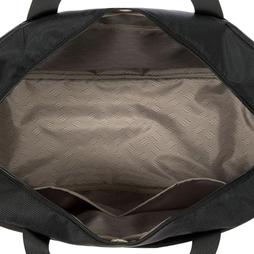 Bric's B|Y Ulisse Duffel Bag, Lightweight Weekender and Carry-On Travel Bag with Smart Sleeve and Spacious Interior – Black - Image 4