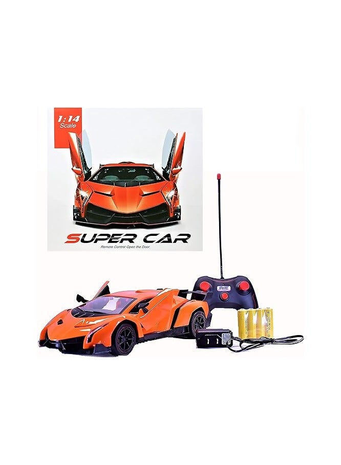Toy Box 1:14 Remote Control Sports Car Models Charging Control Pedal Steering Wheel Gravity Induction Drift RC Children's  - Image 3
