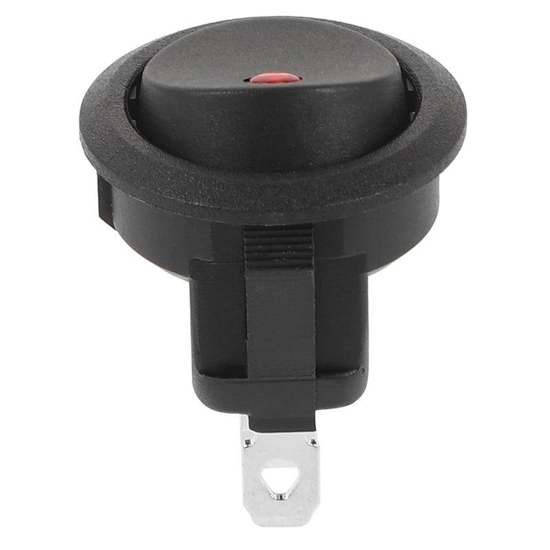 Vehicle Turn Signal Rocker Switch with Lighted Button Automotive Toggle Switch for Rvs Trailers Cars Easy Control for Lights Appliances Durable Design with Vibrant Indicator Light - Image 1