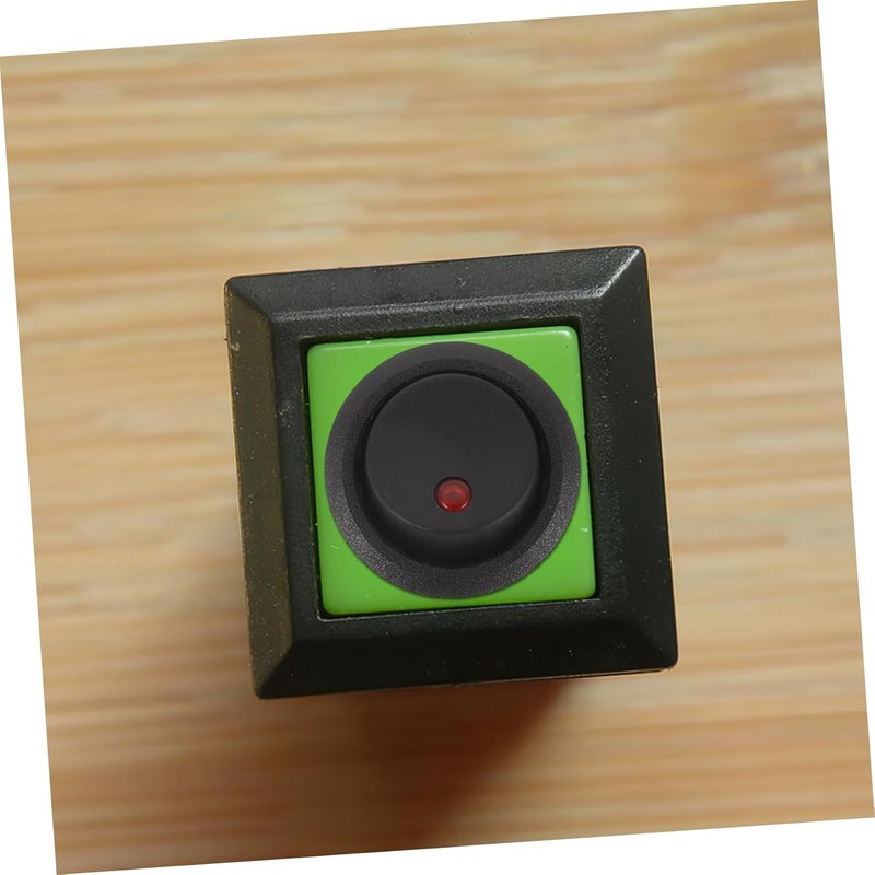 Vehicle Turn Signal Rocker Switch with Lighted Button Automotive Toggle Switch for Rvs Trailers Cars Easy Control for Lights Appliances Durable Design with Vibrant Indicator Light - Image 4