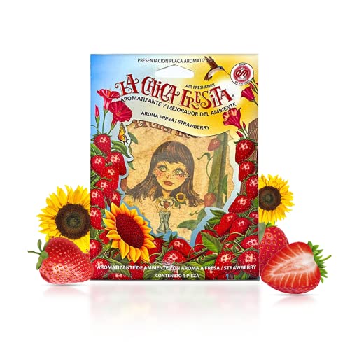 V-Spec 6 pack Strawberry La Chica Fresita air Fresheners Aromatizante Fresa - Image 1