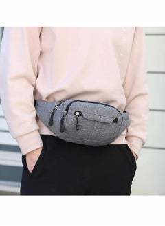 Excefore Sports Waist Bag Unisex PackWater Proof Pack and Wear-Resistant 4 Pockets Large Capacity Runner Gifts Travel PackOutdoor Sports Waist Bag  - Image 2