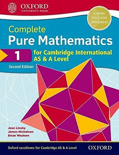 Complete Pure Mathematics 1 For Cambridge International As And A Level 