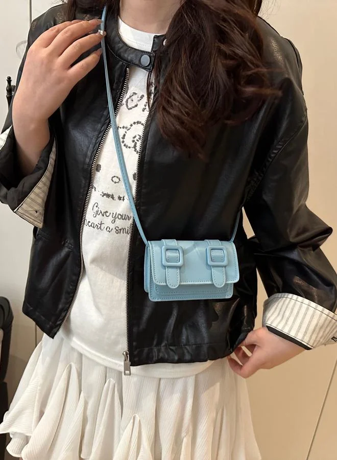 Take Two Blue Mini Crossbody Bag