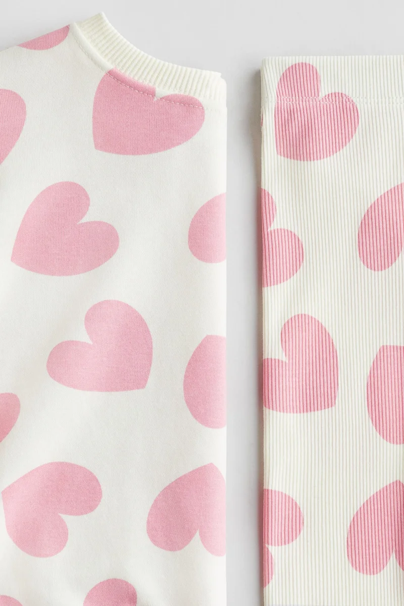 H&M 2-piece sweatshirt and leggings set