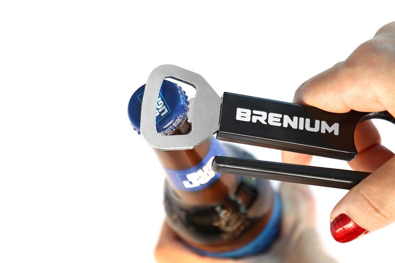 Brenium فتاحة زجاجات متعددة الوظائف من برينيوم للماء والبيرة، قابلة للفك، لذوي اليدين الضعيفتين، كبار السن، المسنين، التهاب المفاصل الروماتويدي، مقبض مريح - Image 3