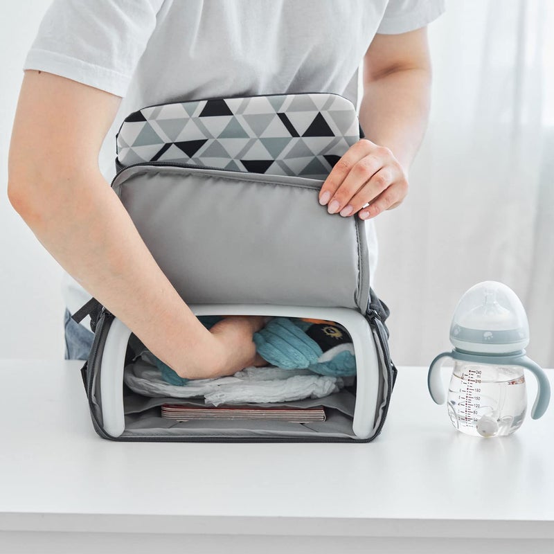 PandaEar Travel Booster Seat| Portable High Chair for Dining Table| Compact Lightweight Travel Seat with Adjustable Straps|Toddlers Baby Kids Boys Girls - Image 5