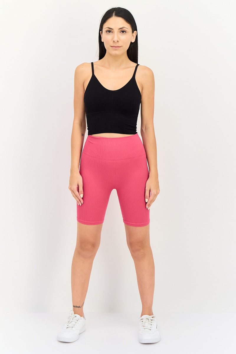 Ryka Women Sportswear Fit Cycling Shorts, Pink - Image 2