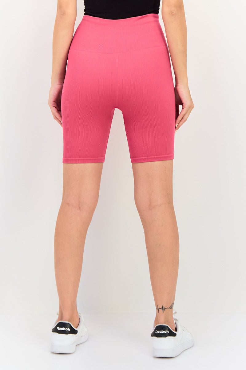 Ryka Women Sportswear Fit Cycling Shorts, Pink - Image 4