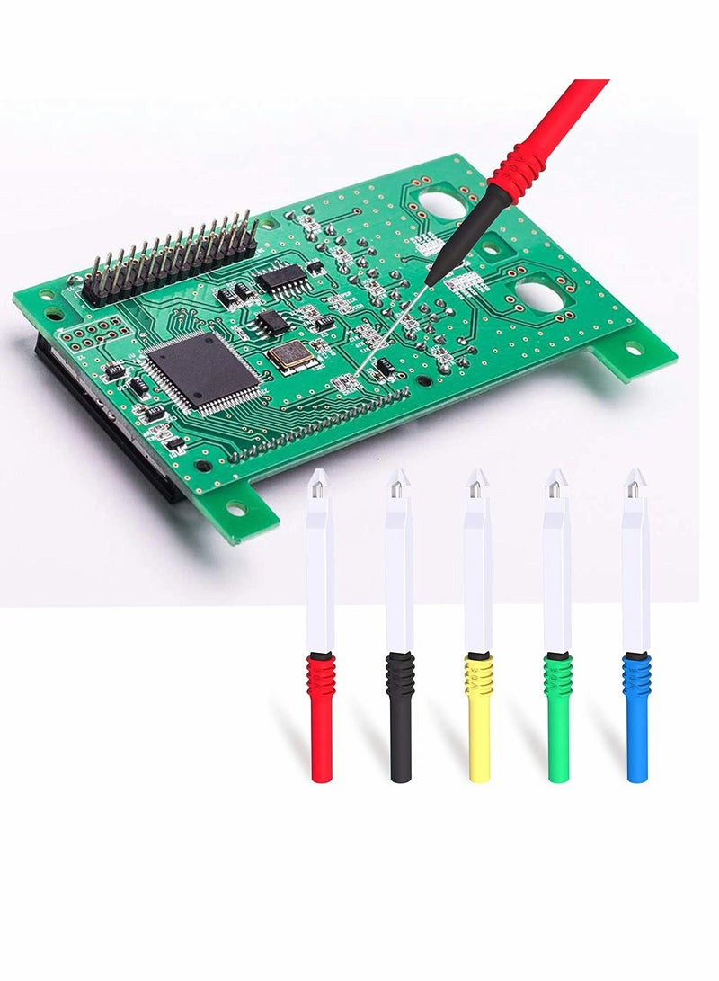 Automotive Multimeter Circuit Tester Kit with Banana Plug Test Leads, Alligator Clips, Insulation Wire, and Piercing Probes for Diagnostic Testing - Image 5