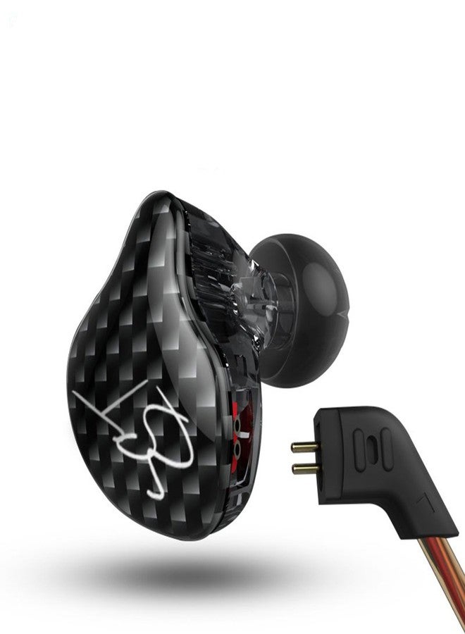 KZ ZST Pro Dynamic Hybrid Dual Driver in-Ear Headphones (Black Without Mic) - Image 2