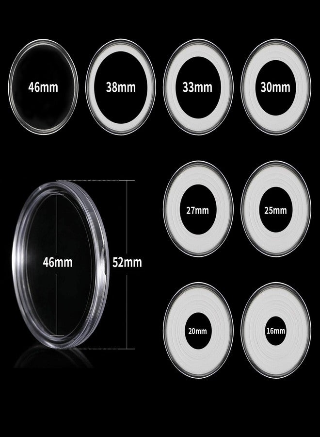 COIDEA Clear Plastic Coin Capsules Holders - Image 3