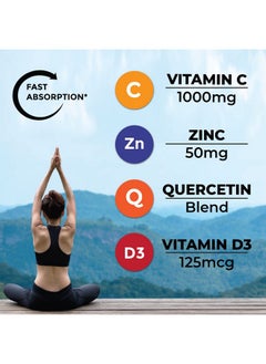 New Age NEW AGE 8 in 1 Immune Support Booster Supplement with Astragalus Root, Vitamin C and Zinc 50mg, Vitamin D 5000 IU, Turmeric Curcumin & Ginger, B6, Elderberry (8 in 1 Gummies (Pack of 2))  - Image 5