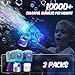 Eaglestone Bubble Gun for Kids 2 Packs Automatic Bubble Machine 10Hole Bubbles Wands Blaster for Toddlers with LED Lights Solution Easter Party Favor Outdoor Toys for Boys Girls - Image 3