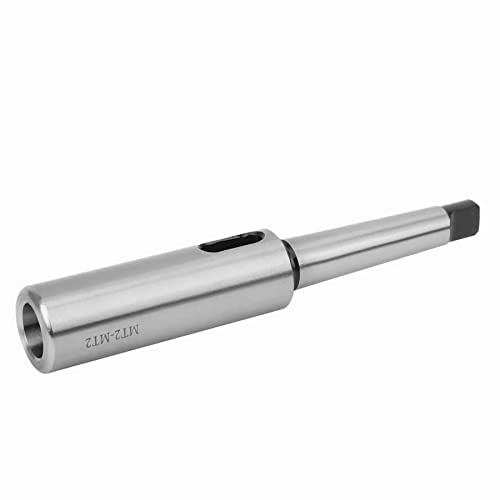 Aevrry Extension Sleeve with External and Internal Morse Taper MT2 to MT2, Precision Version, 30mm Diameter X 175mm Length, Heavy Duty Woodworking Lathe Tailstock Live Center Crown, Drill Tool - Image 1