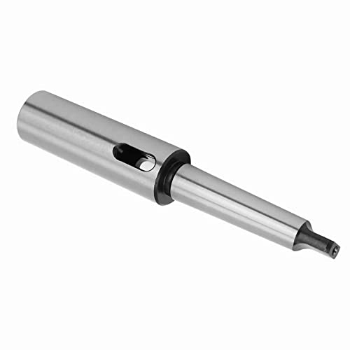 Aevrry Extension Sleeve with External and Internal Morse Taper MT2 to MT2, Precision Version, 30mm Diameter X 175mm Length, Heavy Duty Woodworking Lathe Tailstock Live Center Crown, Drill Tool - Image 2