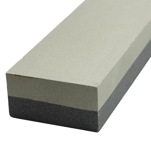 Winco SS-821 Combination Sharpening Stone, 8-Inch by 2-Inch by 1-Inch,Medium,Black, Gray - Image 4