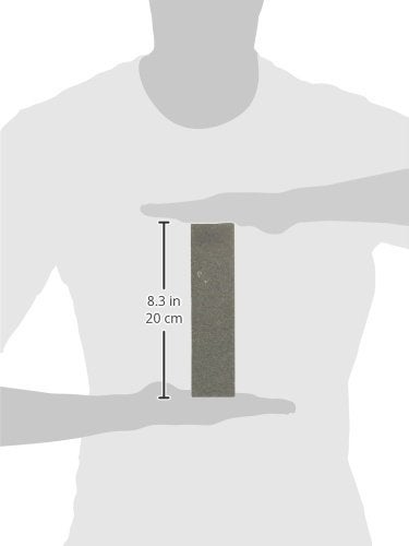 Winco SS-821 Combination Sharpening Stone, 8-Inch by 2-Inch by 1-Inch,Medium,Black, Gray - Image 3