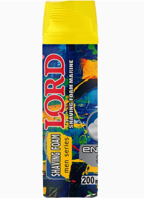 Lord Shaving Foam Men Series Yellow 200 Ml