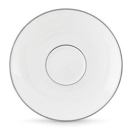 LENOX Lenox Hannah Platinum Bone China Saucer  - Image 1