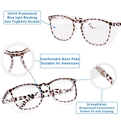 SQIMZAR 1 PCS Safety Glasses Goggles For Women Nurses Protective Eyewear,Anti Fog Safety Goggles - Image 5