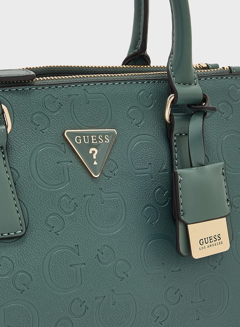 GUESS Grimball Small Satchel
