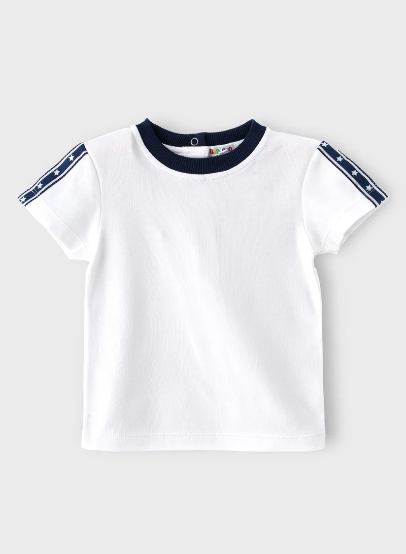 Boo Boo BooBoo Kids   2 Pcs Set - Dungaree & Top     100% Cotton