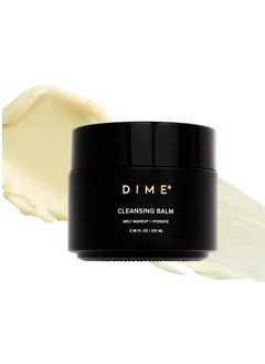 DIME DIME Beauty Cleansing Balm, Oil Makeup Remover and Face Cleanser, Hydrating Eye Makeup Remover with Squalane, 3.38 oz / 100 ml  - Image 1
