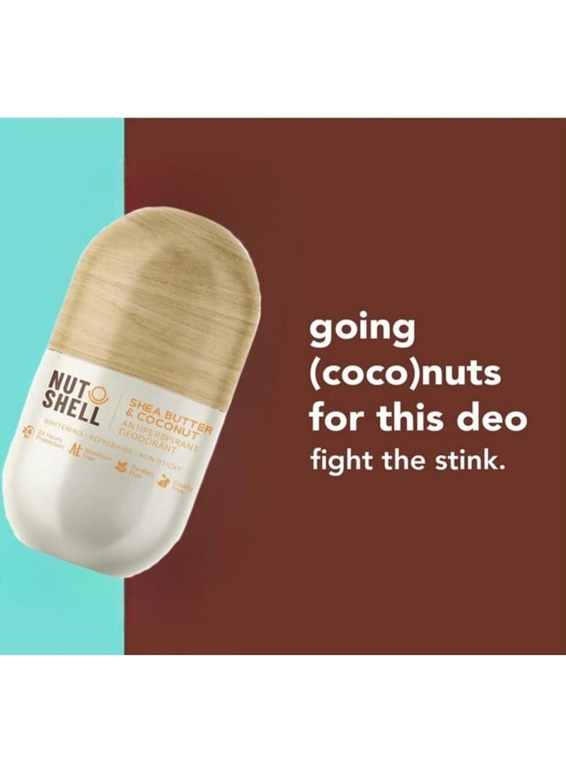 NUTSHELL Shea Butter & Coconut Deodorant - 50ML - Image 2