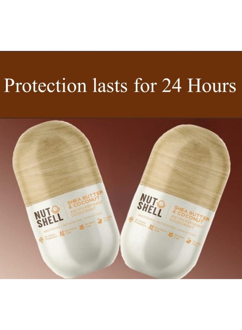 NUTSHELL Shea Butter & Coconut Deodorant - 50ML - Image 3