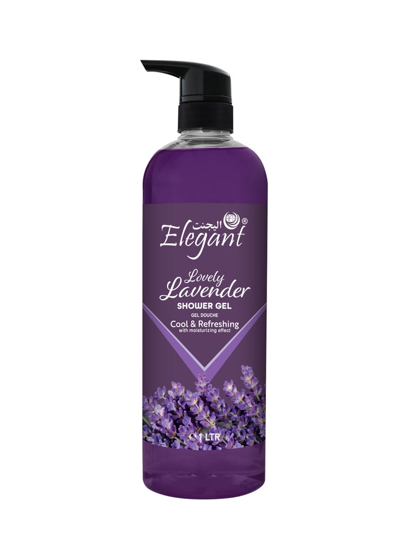 Lavender Rejuvenating Shower Gel 1 Liter