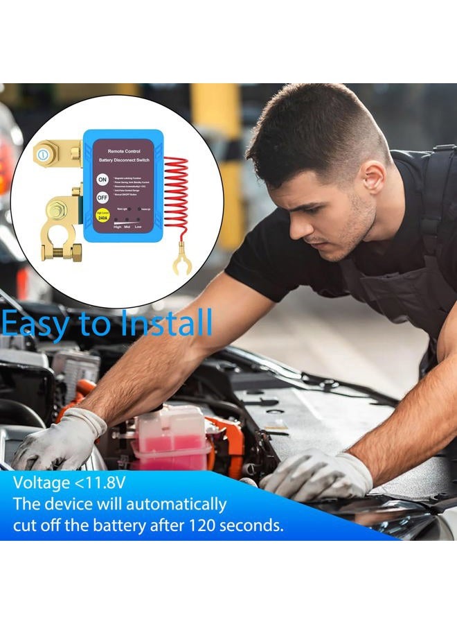 Cllena Dual Battery Smart Isolator, 12V/24V Universal 250 Amp Voltage Sensitive Relay - VSR for Car, RV, ATV, UTV, Camper, Truck, Boat, Off-Road Vehicles - Image 3